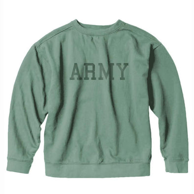 Army Collegiate Sweatshirt, Cypress Green