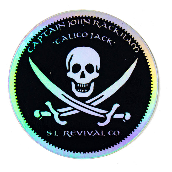Calico Jack Holographic Sticker
